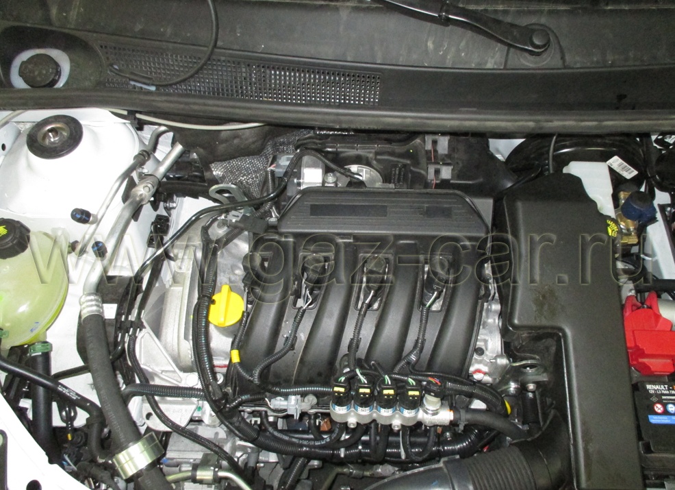 Установка ГБО на Renault Logan 2